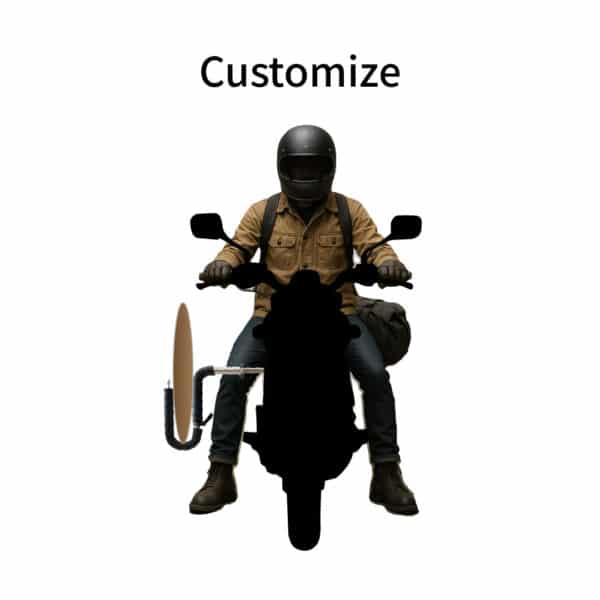 Rapid Customize Motorcycle Surfboard Rack