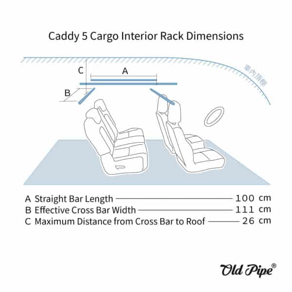 For Love™ Interior Rack - VW Caddy 5